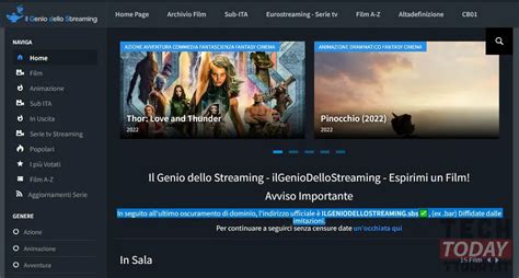 il genio streaming|genio dello streaming nuovo sito.